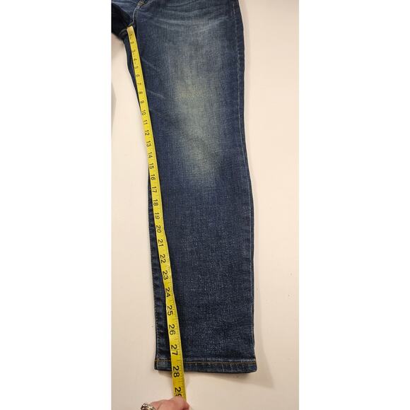 NWOT Lucky brand low rise lolita skinny 12 / 31 stretch ankle jeans classic - Picture 9 of 11